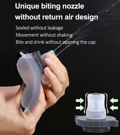 Sports wrist water bottle