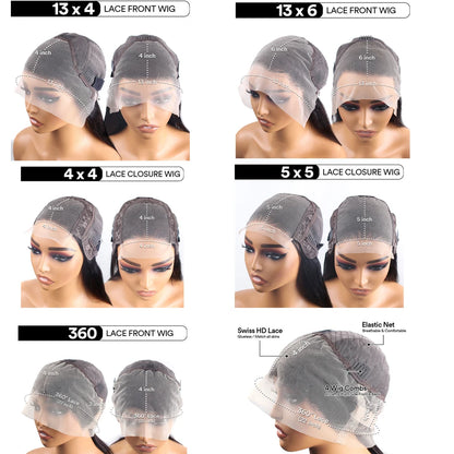 13x4 Body Wave Human Hair Wig